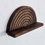 Hanah Home Raf295 Estantería Decorativa de Madera